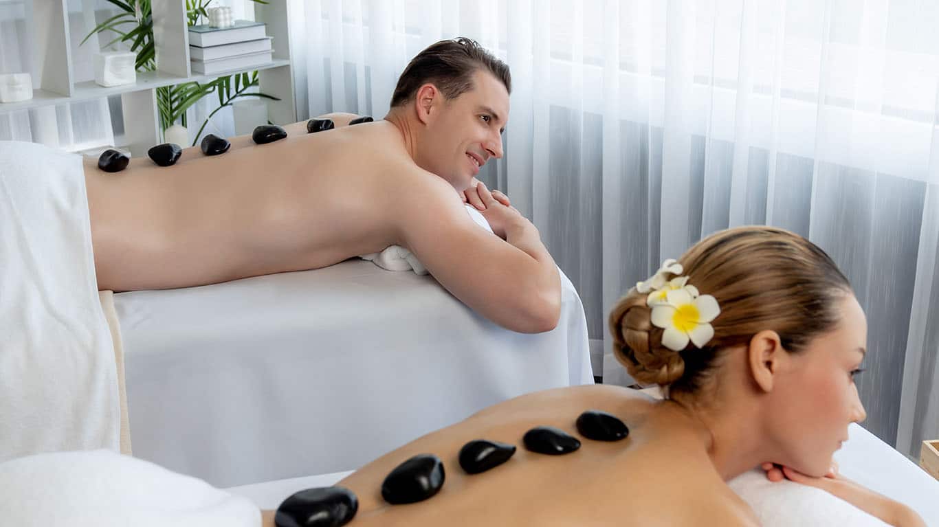 Hot Stone Therapy: Deep Relaxation. Lasting Relief